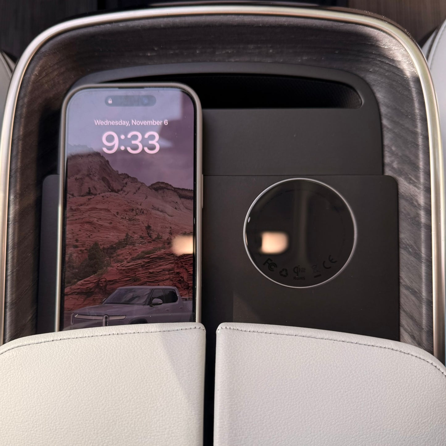 AdventureMat Ultra - Wireless Phone Charger for Rivian R1S and R1T - Coming Soon!